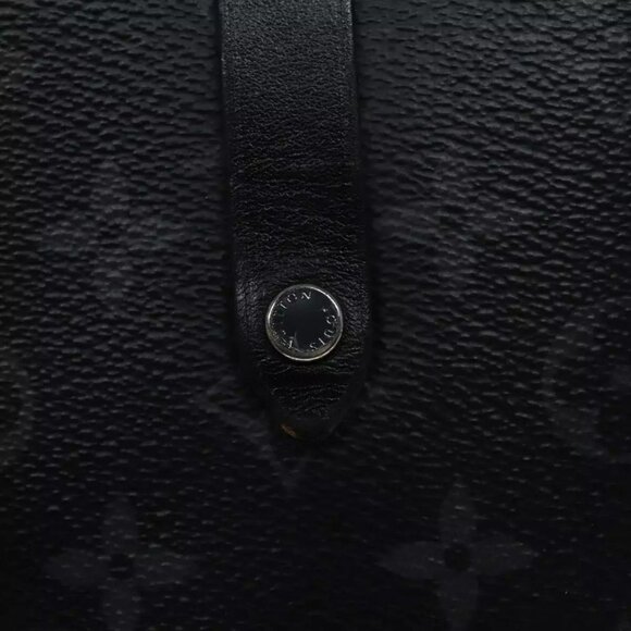 LOUIS VUITTON Monogram Eclipse Double Phone Pouch Gray - Picture 7 of 16